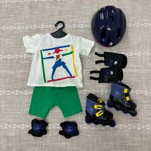 Pleasant Company American Girl of Today 1996 In Line Gear Rollerskates Outfit